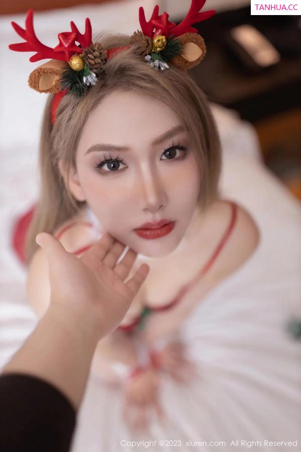   [XiuRen]高清写真图 2023.12.21 No.7844 沈青黛 丝袜美腿第19张图片